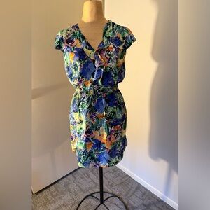 Jessica Simpson Vibrant Floral Mini Dress